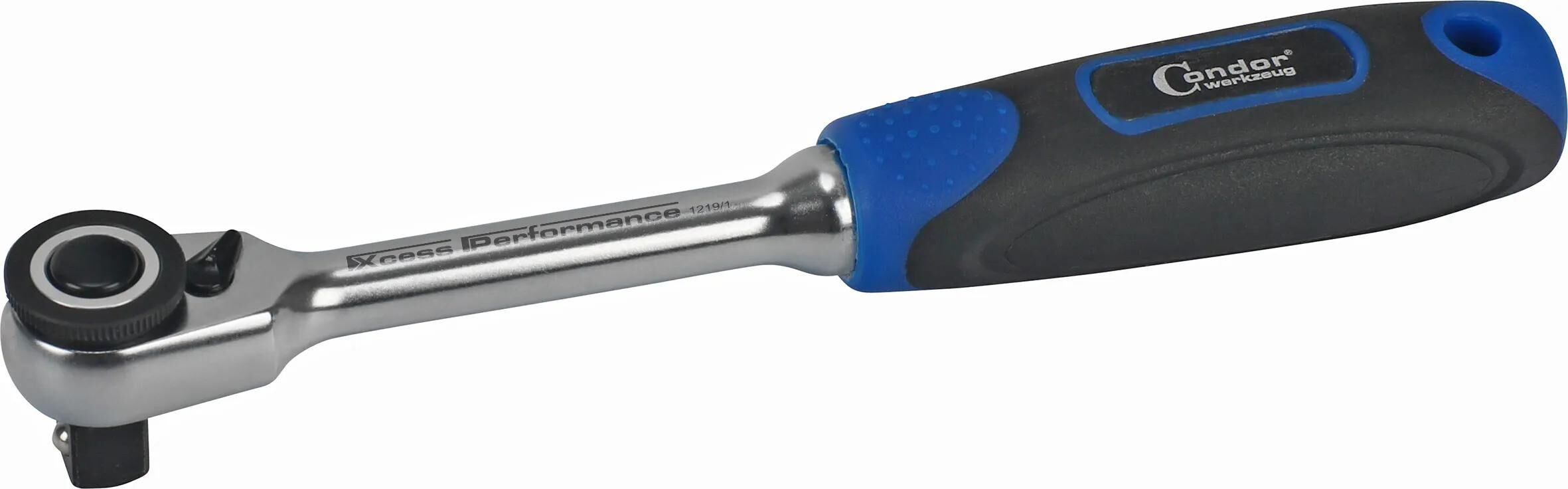 Condor omschakelbare ratel 1219 fine-tooth ratchet 1 4 72 teeth