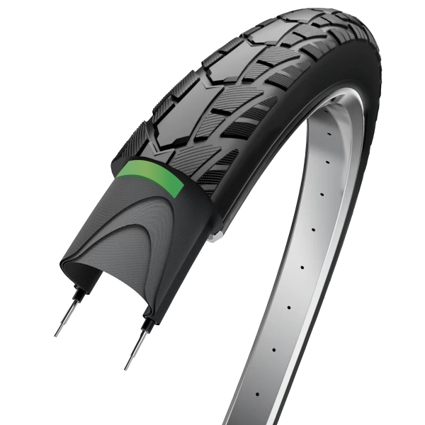 Reifen Edge Performance Protect 26 x 1,75"/ 47-559 - Schwartz mit Reflexstreifen