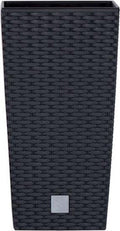 Prosperplast - bloempot plantenbak met inzet rato square drts265-s433 - antraciet