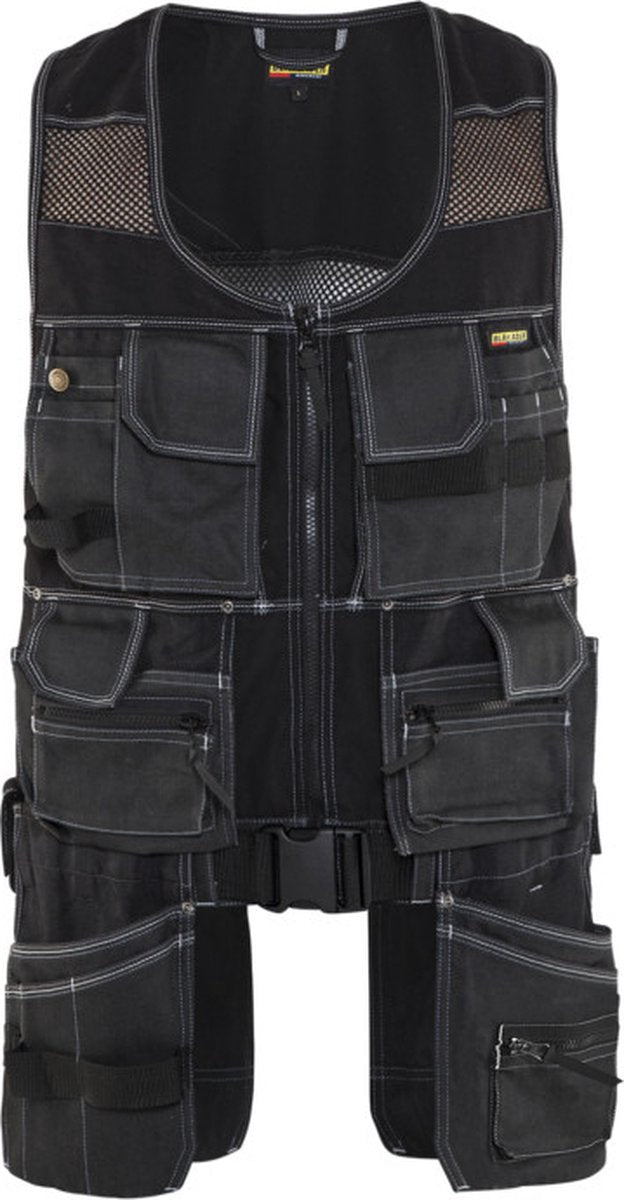 Blåkläder blaklader x1900 werkvest 3119-1310 - zwart - xl