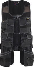 Blåkläder blaklader x1900 werkvest 3119-1310 - zwart - xxl