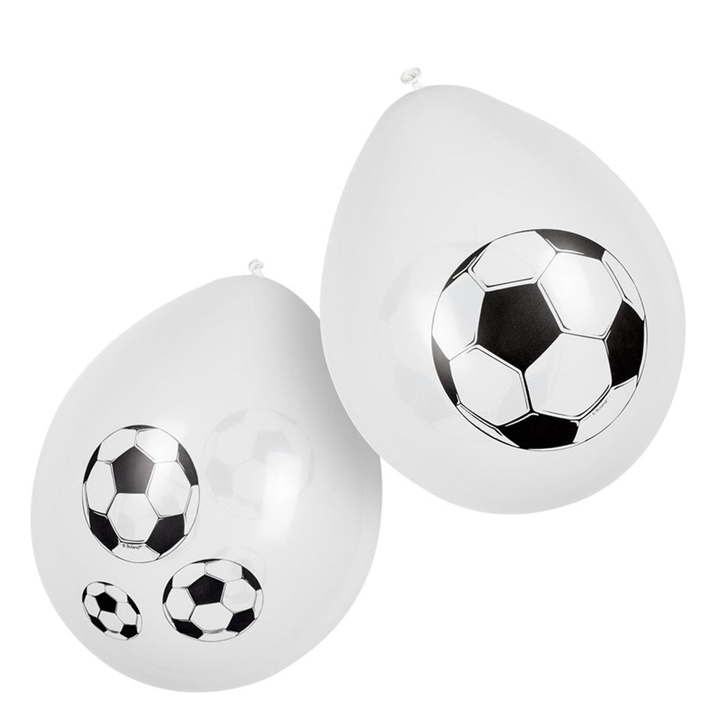 Boland Latexballons Fußball 25cm, 6 Stück.