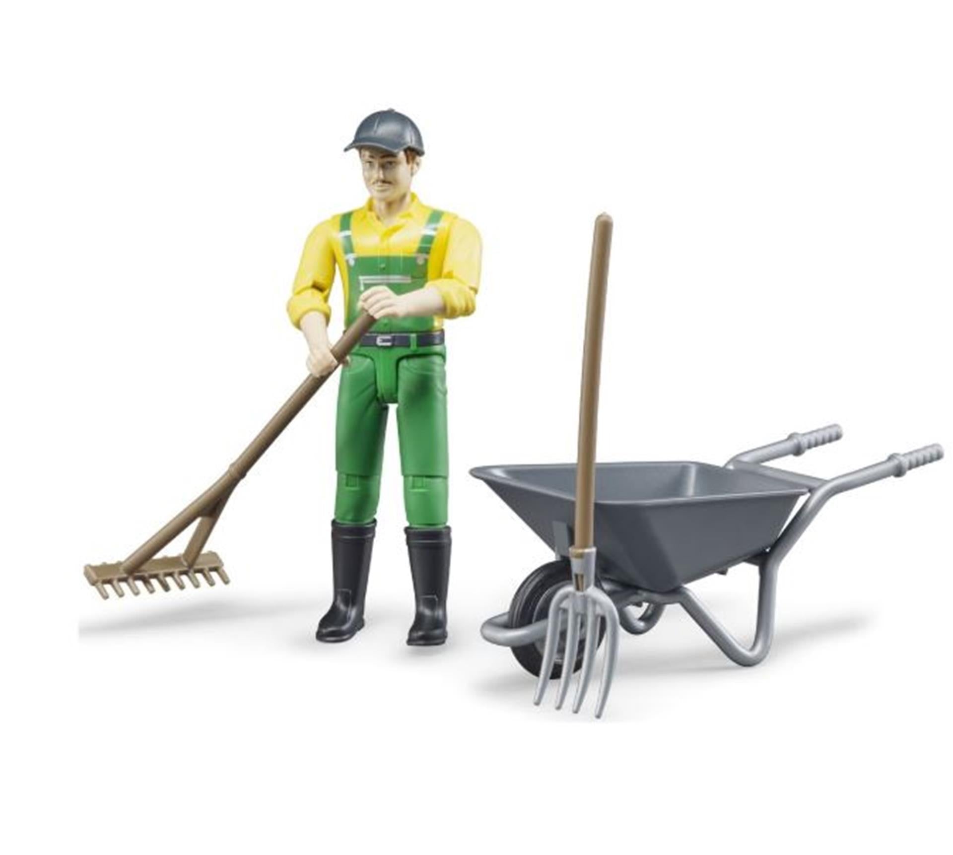 Bruder figurenset boer met accessoires