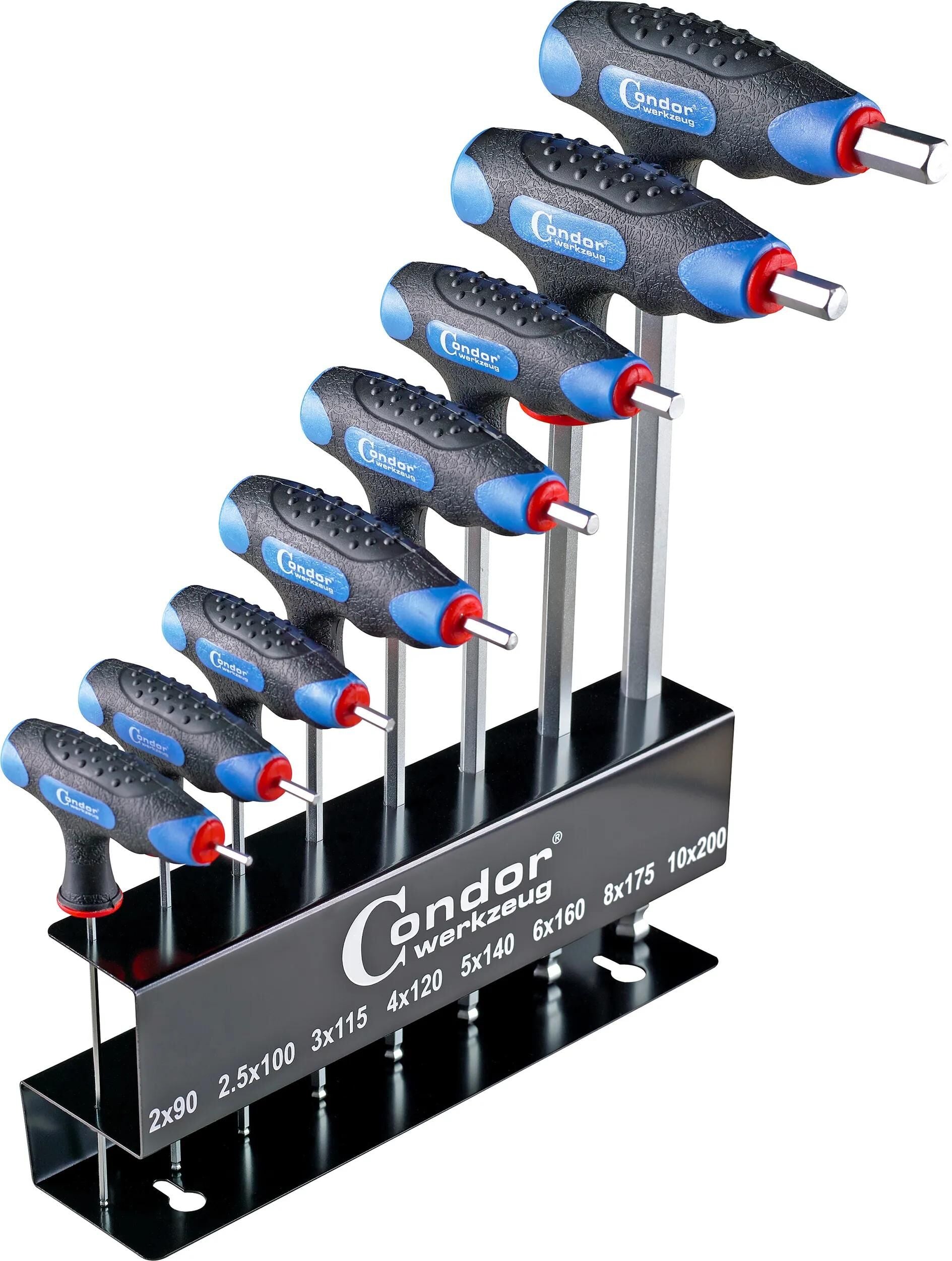 Condor schraubendrehersatz 1119 screw driver sets 8 pcs inside-6ct. 2-10mm
