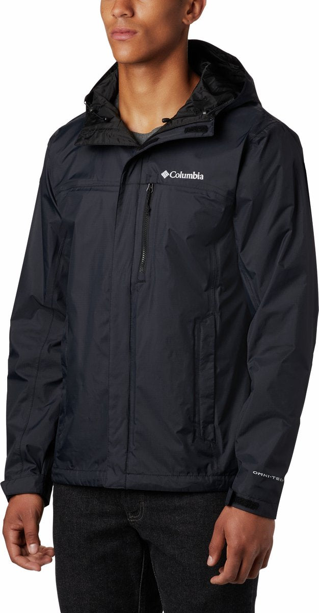 Columbia pouring adventure™ iii jacket heren outdoorjas - black m