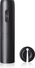 Vacuvin vacu vin elektrische wijnopener – oplaadbare kurkentrekker – inclusief foliesnijder en usb-c kabel – zwart
