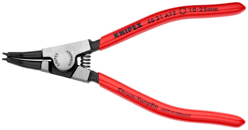 Knipex sicherungsringzange circlip pliers 45 degrees curved