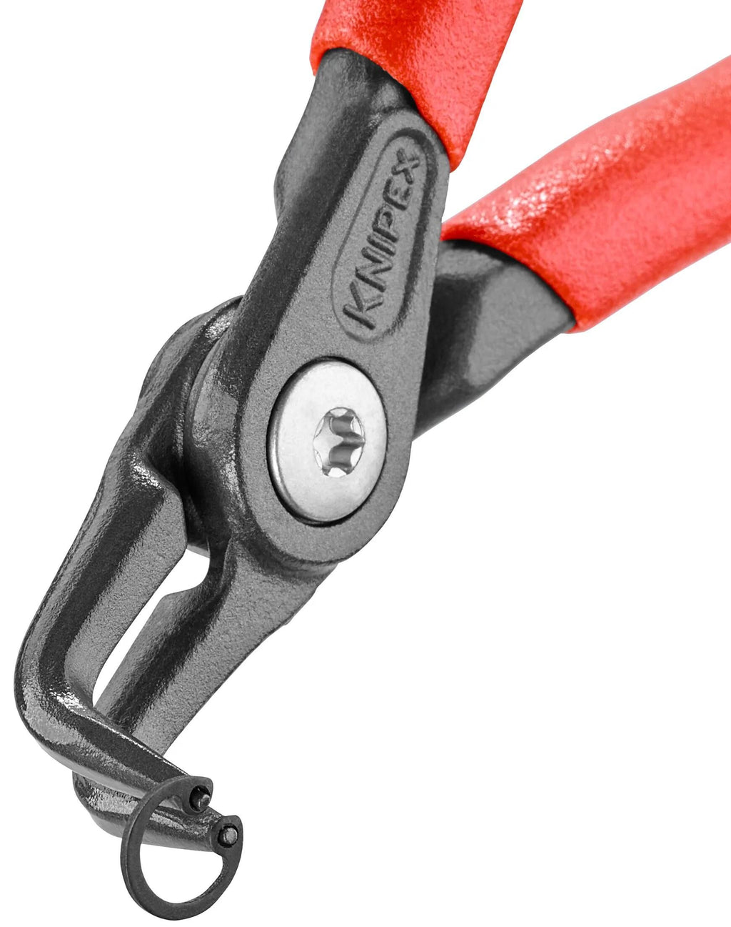 Knipex sicherungsringzange praez.circlip pliers m.plastic curved