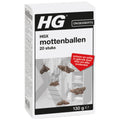 Hg x mottenballen | voor de effectieve bestrijding van motten