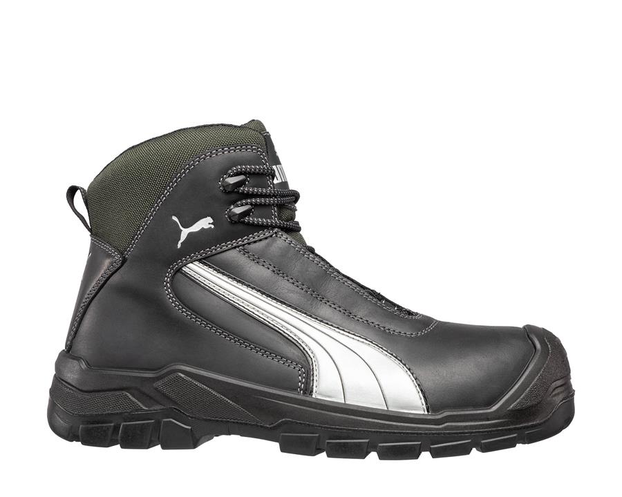 Puma werkschoen cascades s3 hoog zwart mt43