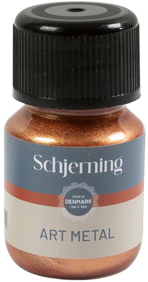 Creativ Company Hobbyfarbe Metallic Mittelgold, 30 ml