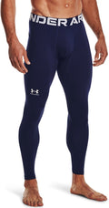 Under armour ua cg armour leggings-blu heren sportlegging - midnight navy - wit
