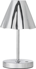 Bloomingville lianna draagbare lampe - oplaadbare - zilver - metaal