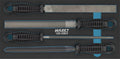 Hazet feilensatz file set in soft foam inl.