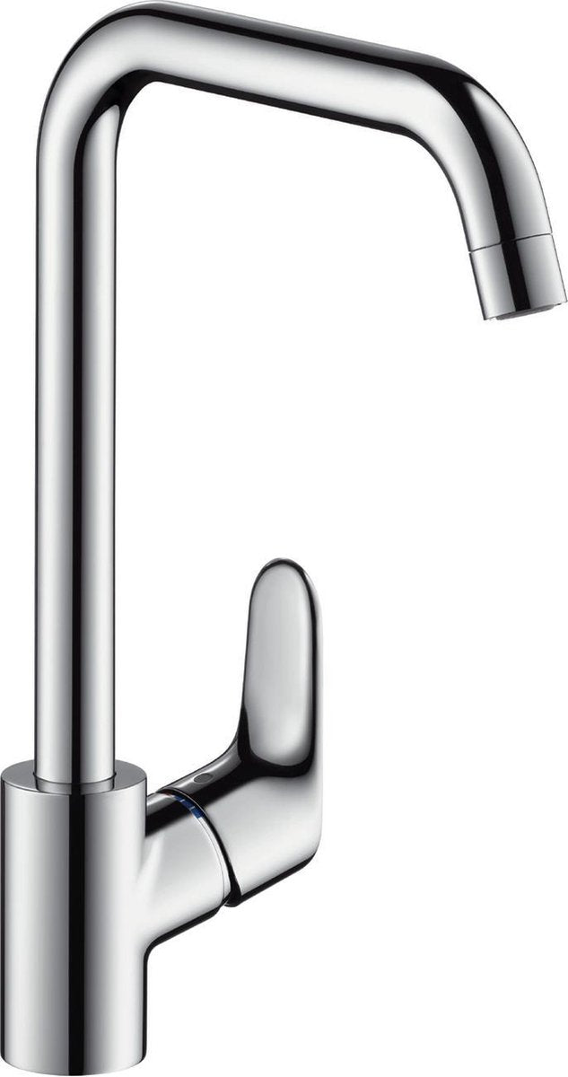 Hansgrohe focus m41 - keukenmengkraan - ééngreeps bediening - 260mm - rvs