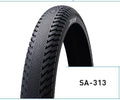 Deli Streetfighter Reifen. Schwarz, 20x4.00, ETRTO 100-406