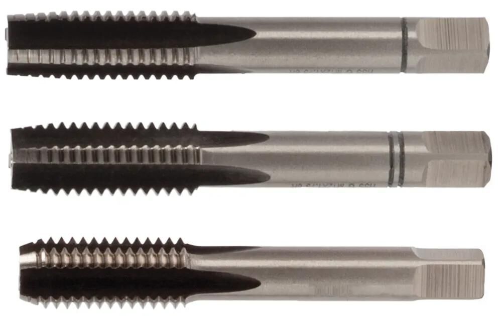 Pro handgewindebohrersatz h-thread drill set 3pcs. hss m-gew.din 352