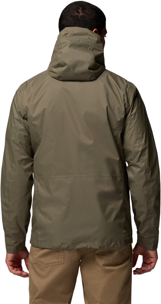 Columbia pouring adventure™ iii jacket heren outdoorjas - stone green xxl