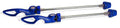 Sixpack racing quick releases chopstix cr-mo set blue