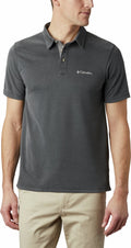 Columbia nelson point™ polo - polo shirt - heren polo - zwart - maat l