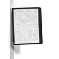 Durable zichtpanelensysteem 5914-01 polypropyleen 38x34cm a4 zwart