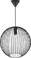 Nordlux beroni 45-hanglamp-e27-metaal-zwart