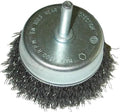 Sw stahl topfbürste 63204 cup brushes with 6mm shaf sw-steel d=75mm steel