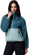Columbia sequoia grove™ 1 2 zip fleece dames outdoortrui - everblue, crushed blue