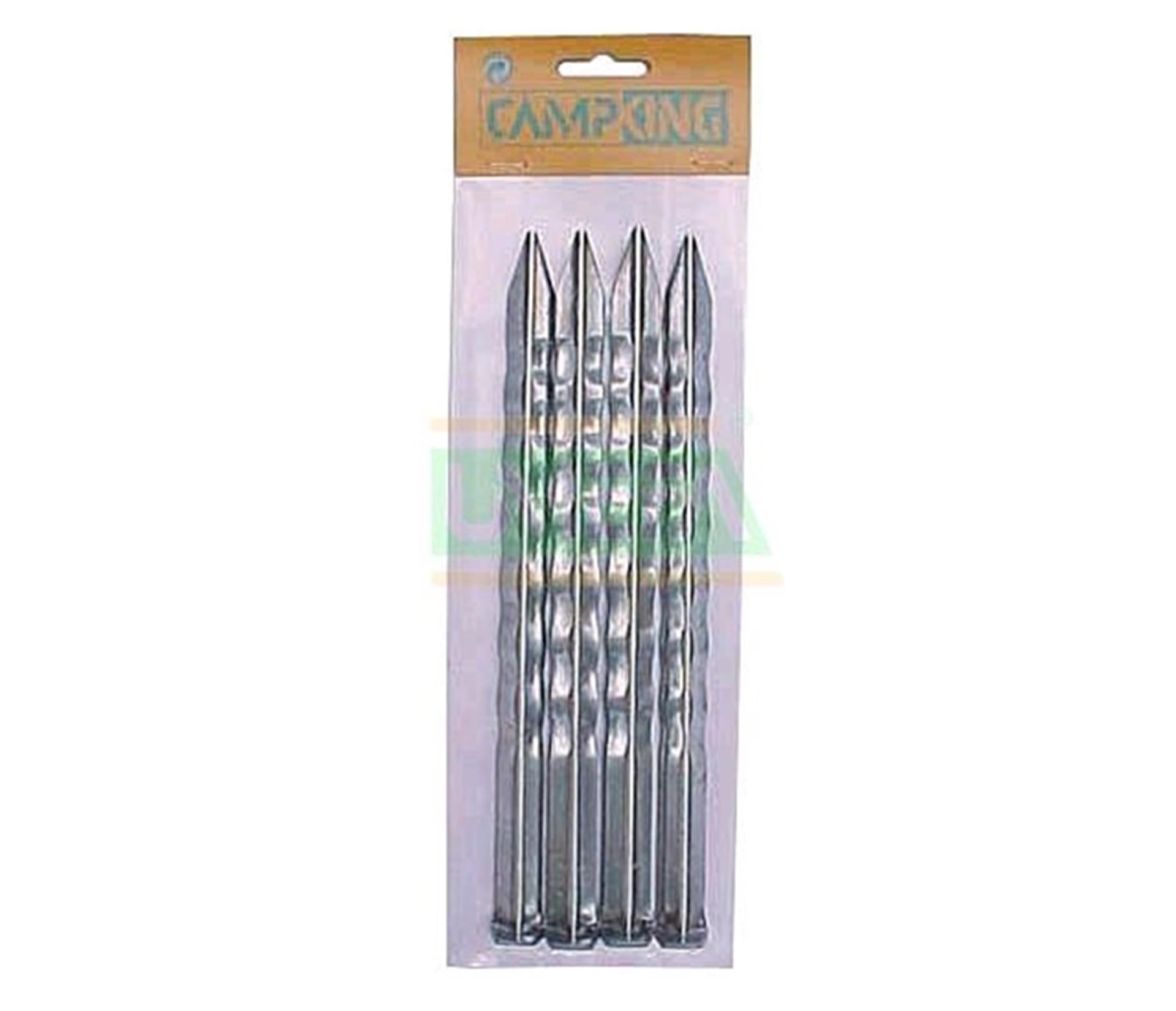 Campking umefa tentharing gekarteld 24 cm 4 st.