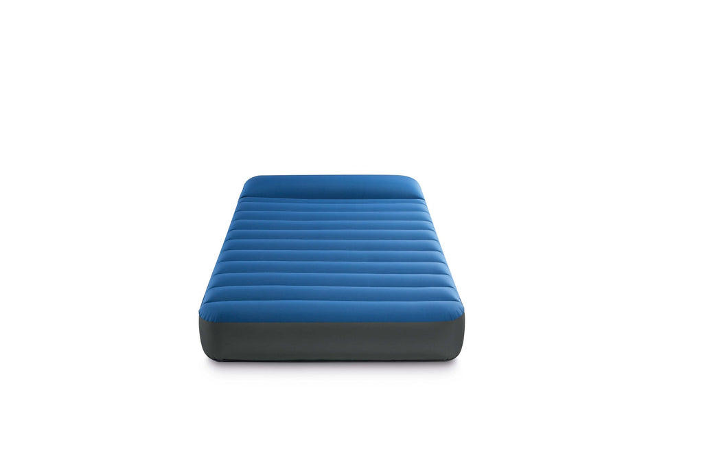 Intex 64011 truaire twin dura-beam camping matras 191x99x22 cm + quickfill usb150 pomp blauw