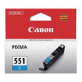 Inktcartridge canon cli-551c cyaan
