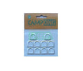 Campking d-ring 13 mm aluminium