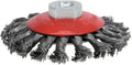 Ks tools stahldrahtrundbürste round brush with hole ks-tools m14x2, d=100mm