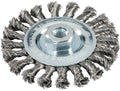 Metabo accessoires metabo stahldrahtrundbürste round brush with hole metabo m14, d=115mm