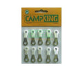 Campking umefa gebogen spanner aluminium a 10st