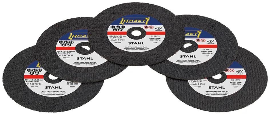 Hazet trennscheibensatz 9033p-08 cutting discs set .