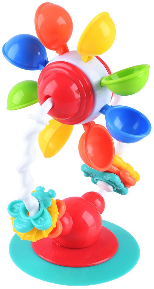 Playgo Babyspielzeug zum Entdecken und Fühlen mit Saugnapf