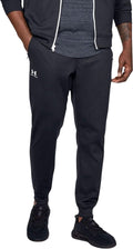 Under armour sportstyle tricot jogger heren sportbroek - zwart l