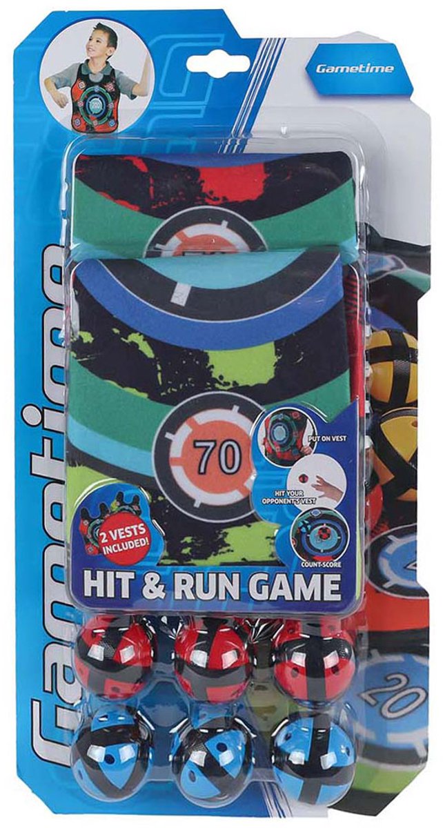 Spielzeit Klettverschluss-Hit-Run-Spiel