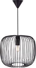 Nordlux beroni 40-hanglamp-e27-metaal-zwart
