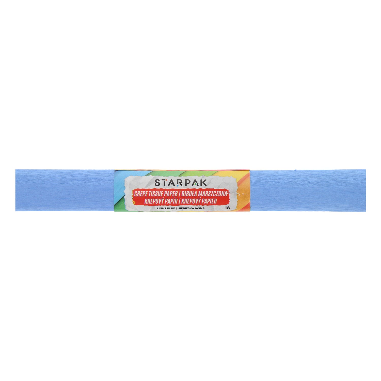 Krepppapier hellblau