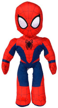 Simba disney - marvel spiderman - 25 cm - pluche - rood blauw - alle leeftijden - knuffel