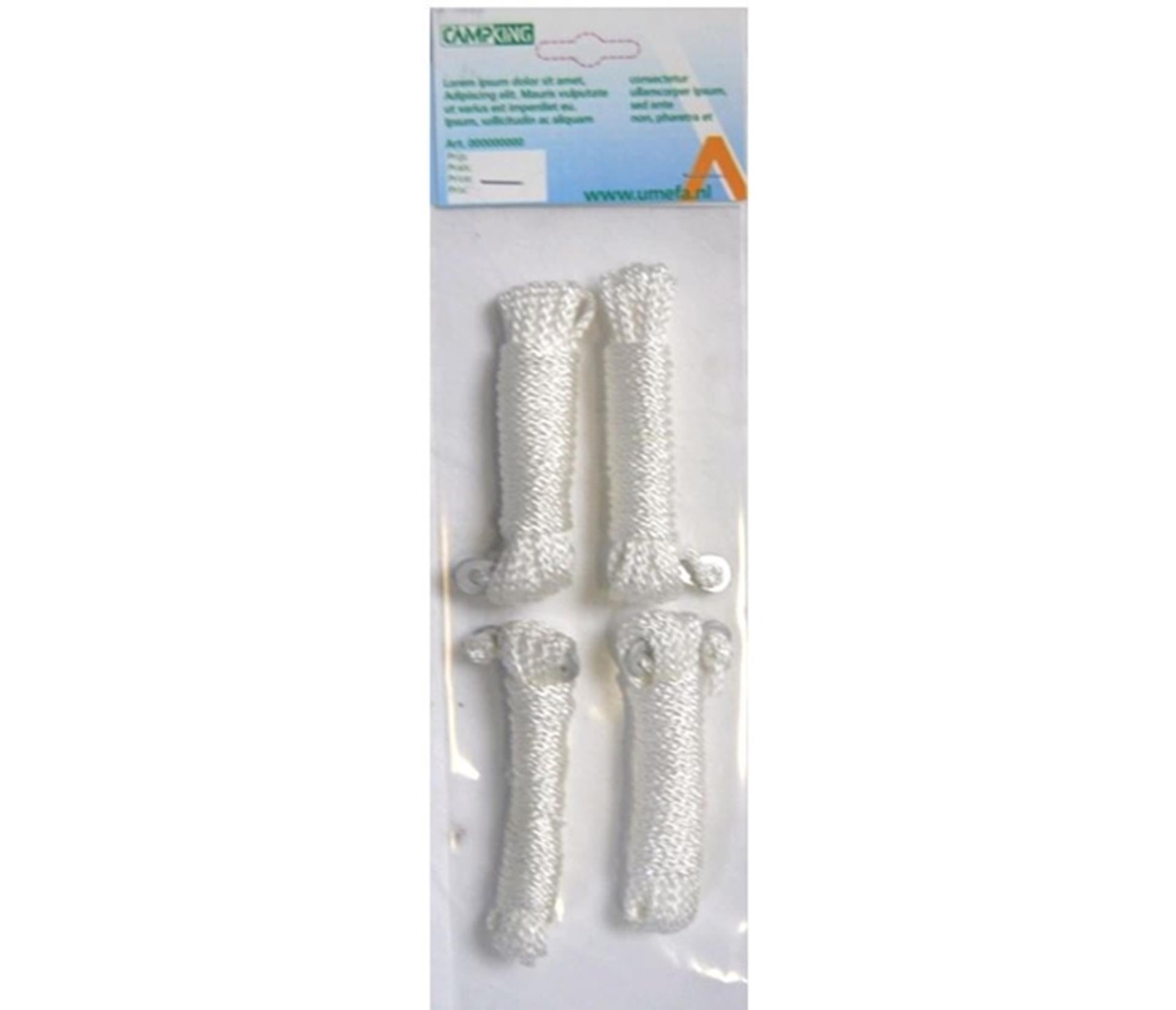 Campking scheerlijn nylon 4 mtr zak 4