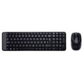 Logitech Wireless Combo MK220 Touch + Maus