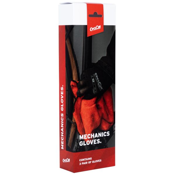 Montagehandschuhe CyclOn M10 - gelb (3 Paar)