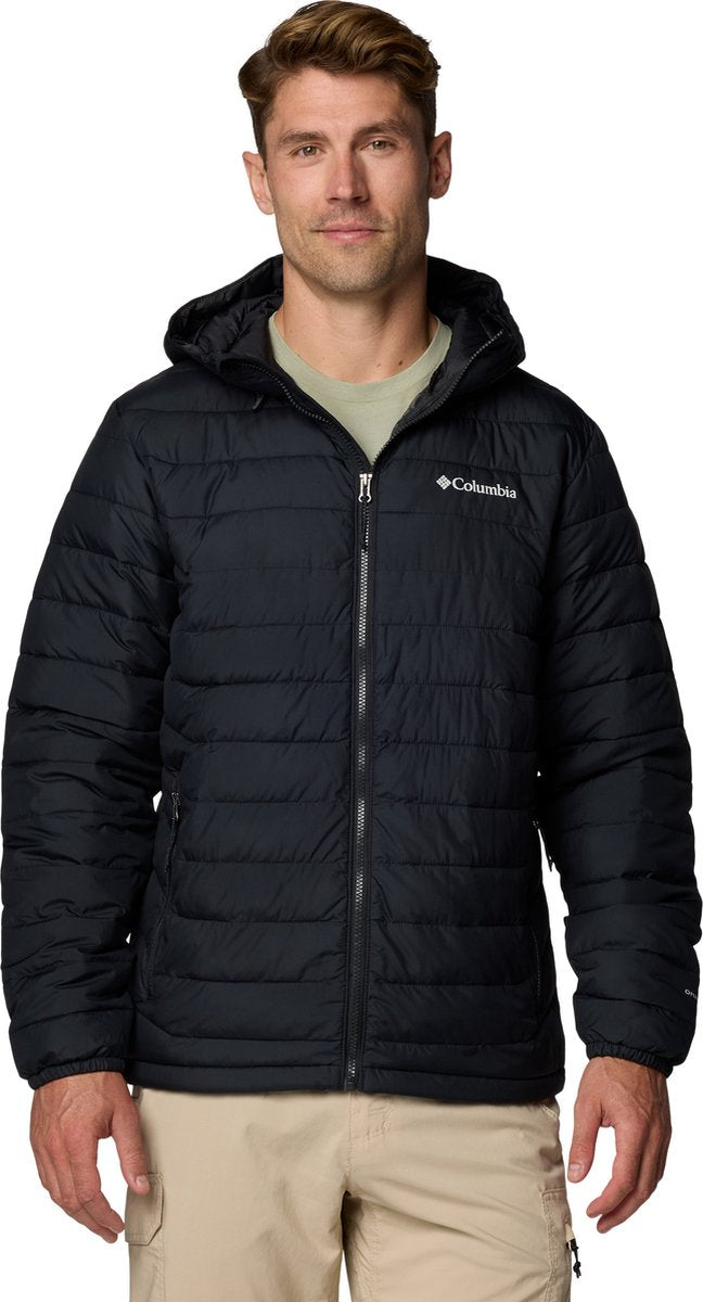 Columbia powder lite™ ii hooded jacket men's outdoorjas - black - maat m