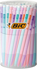 Bic matic - vulpotlood - pastel - tubo van 60 stuks - diverse kleuren