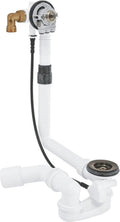 Grohe talentofill badvul-, afvoer- en overloopgarnituur - voor standaard baden - geborsteld hard graphite (mat antraciet)