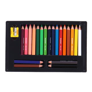 Bruynzeel • kurze, dicke Buntstifte