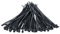 Unbranded kabelbinders 4.8x290 zwart zak a 100